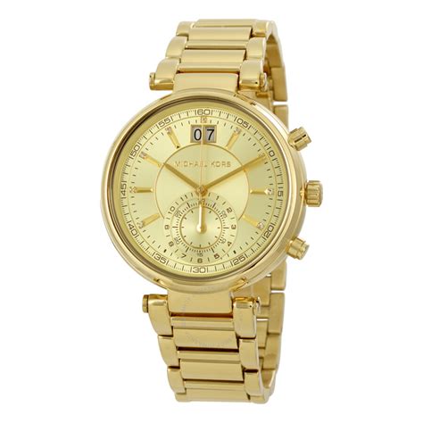 michael kors watch mk 6362|Michael Kors MK6362 Sawyer Gold Dial Women's Watch.